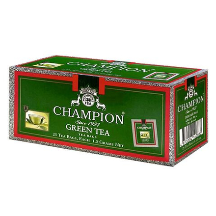 Чай Champion Green Tea 25 пакетиков