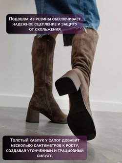 1149-501RB/Сапоги женские
