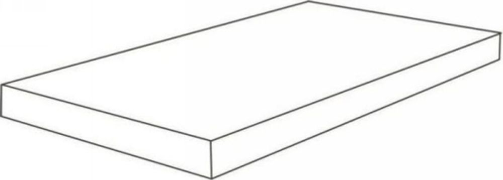 Ступень Charme Deluxe Cream River Scalino Ang Dx (Угл Прав) Nat 33x80