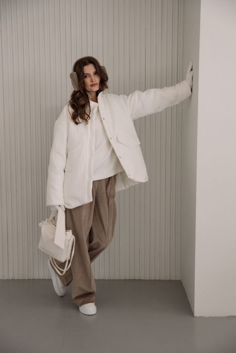 КУРТКА РИАНО МОЛОЧНЫЙ