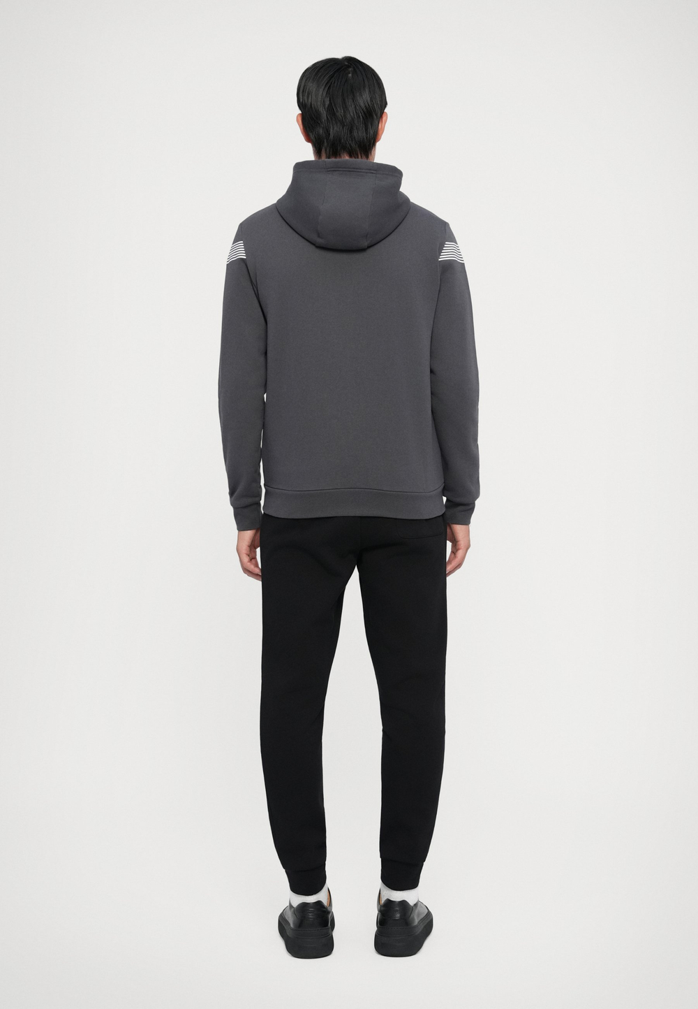 EA7 Emporio Armani Толстовка с капюшоном - Серый
