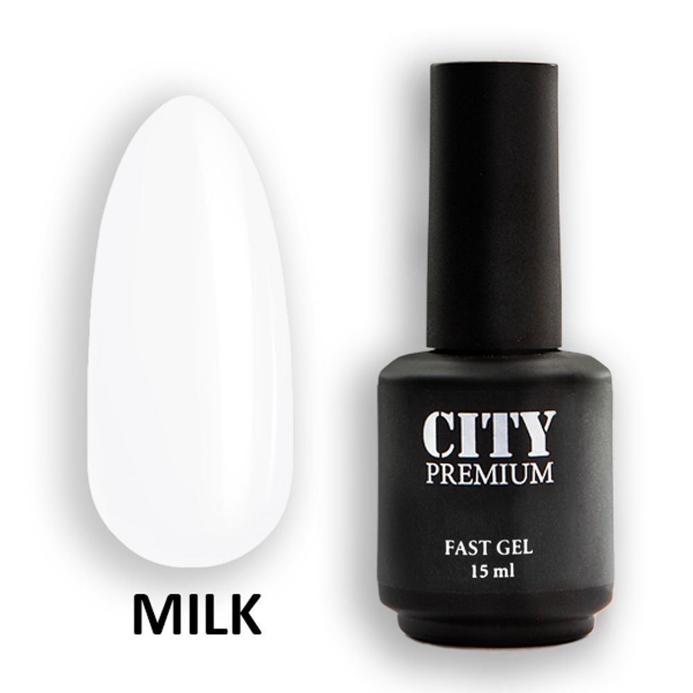 CITY NAIL Premium  Fast Gel Milk 15мл