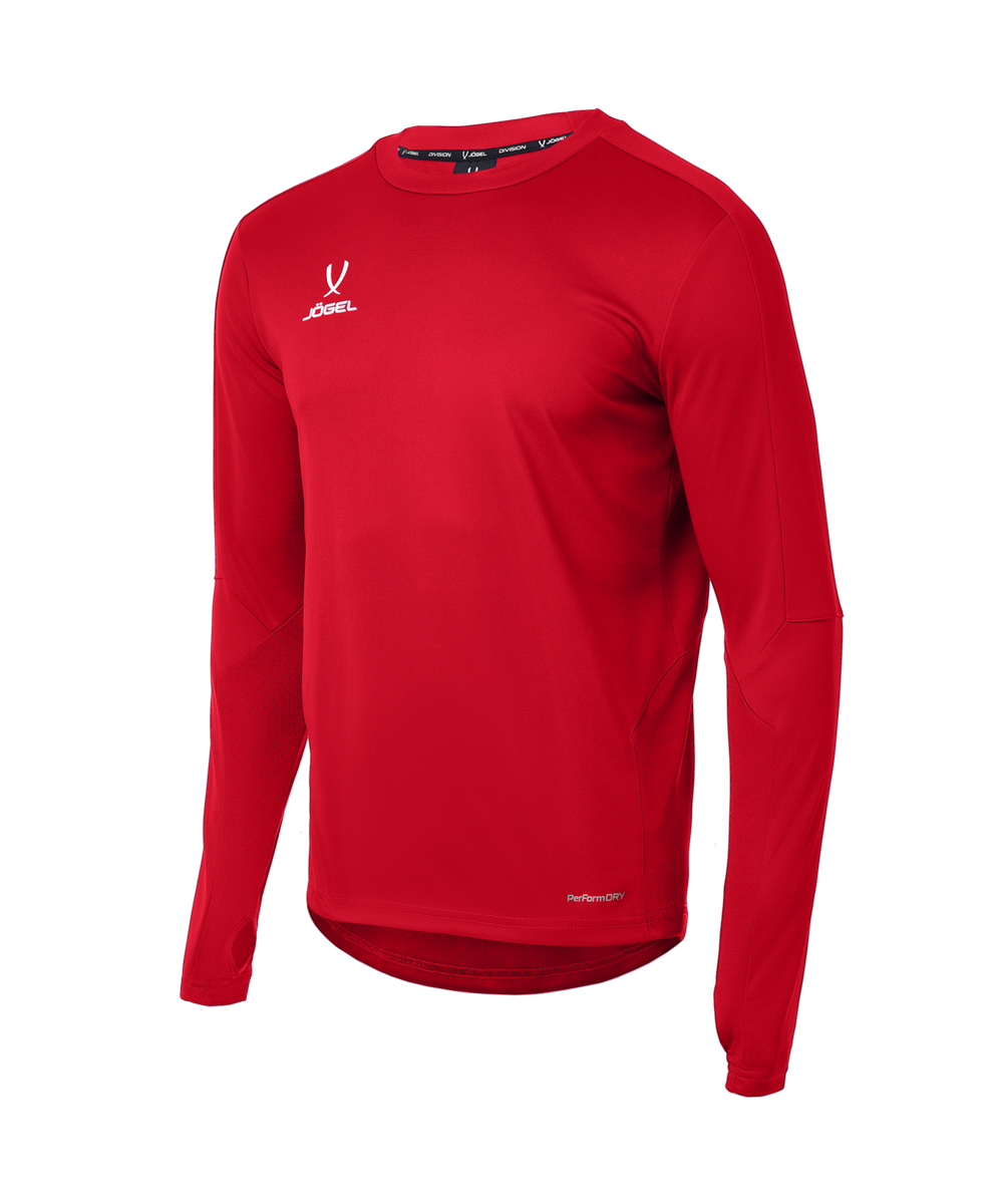 Джемпер тренировочный DIVISION PerFormDRY Pro Training Top, красный