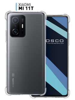 Чехол ROSCO для Xiaomi 11T оптом (арт. XM-MI11T-HARD-TPU-TRANSPARENT)