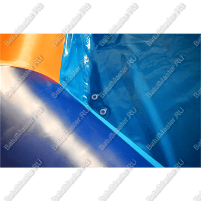 Квадратный надувной бассейн "Зебра" 8*8*0.65 м