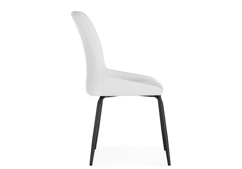 Стул на металлокаркасе Lado white / black