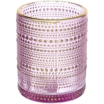 Подсвечник «Хрустальный блеск» 10*12,5 см, Лаванда