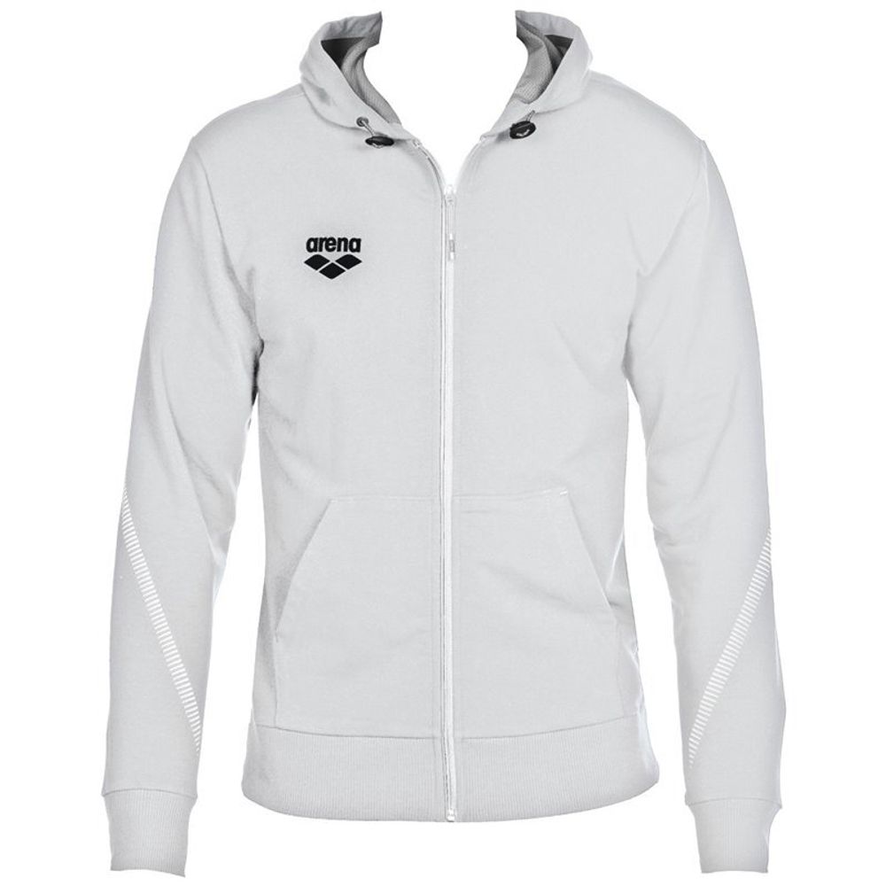 Спортивная толстовка Arena Team Line HOODED JACKET unisex (белая)