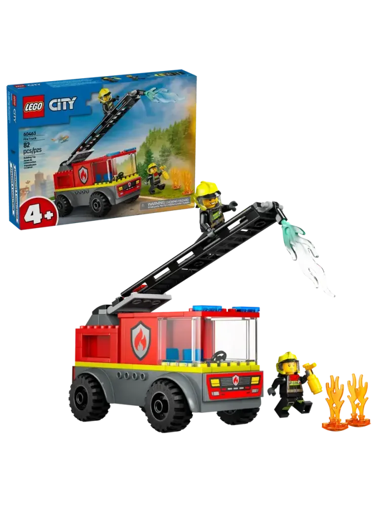 Конструктор Сity 60463 Пожарная машина с лестницей