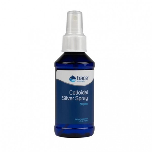 Trace minerals Colloidal Silver Spray 30 ppm.