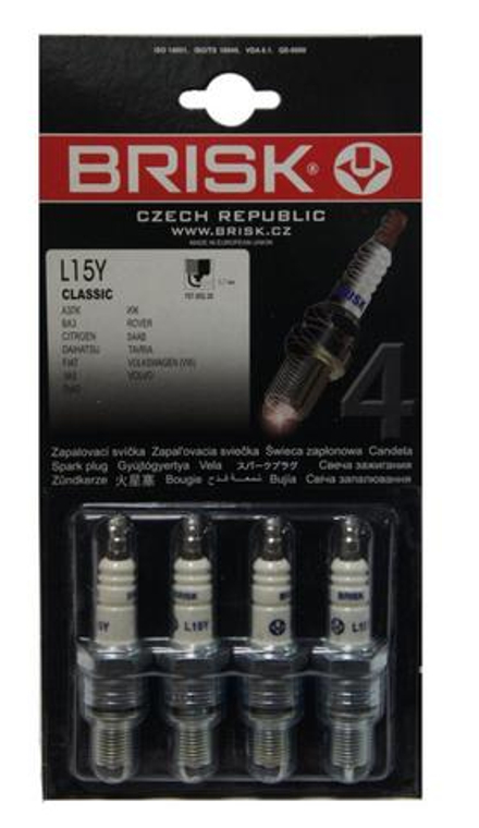 Свечи зажигания комплект BRISK Classik N17