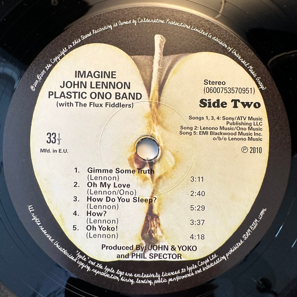 John Lennon - Imagine (Европа 2015г.)