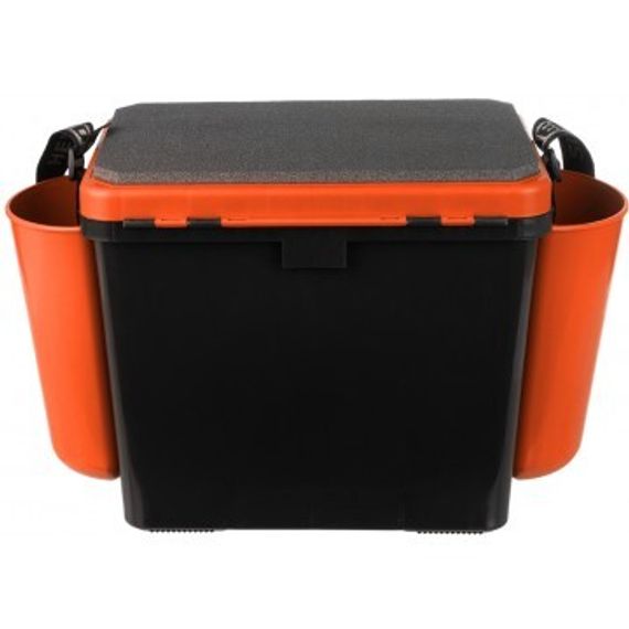 Ящик зимний Helios &quot;FishBox&quot; односекционный (19л) оранжевый