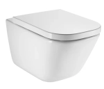 Унитаз подвесной GAP rimless ROCA безободковый +сиденье