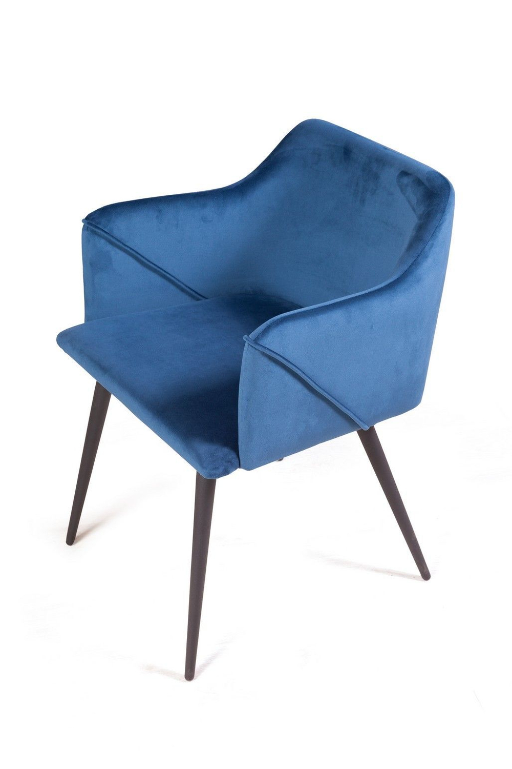 Стул MONE, бархат синий 29