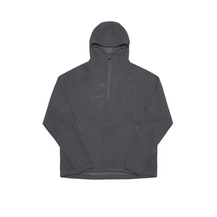 Худи Nothomme Blue Monte Hollow-Out Waffle Hoodie "Rock Cliff Gray"