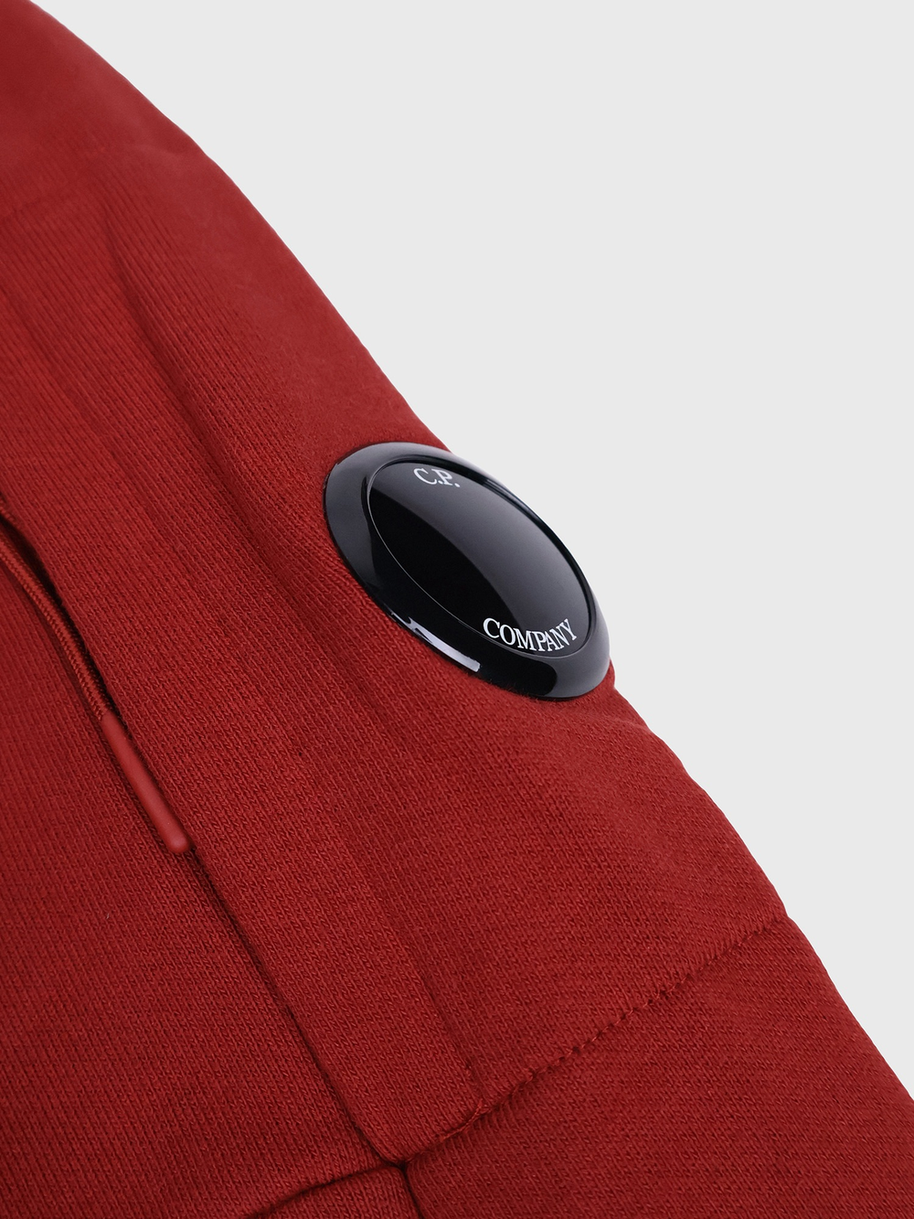 Худи на молнии C.P. Company Diagonal Raised Fleece Ketchup