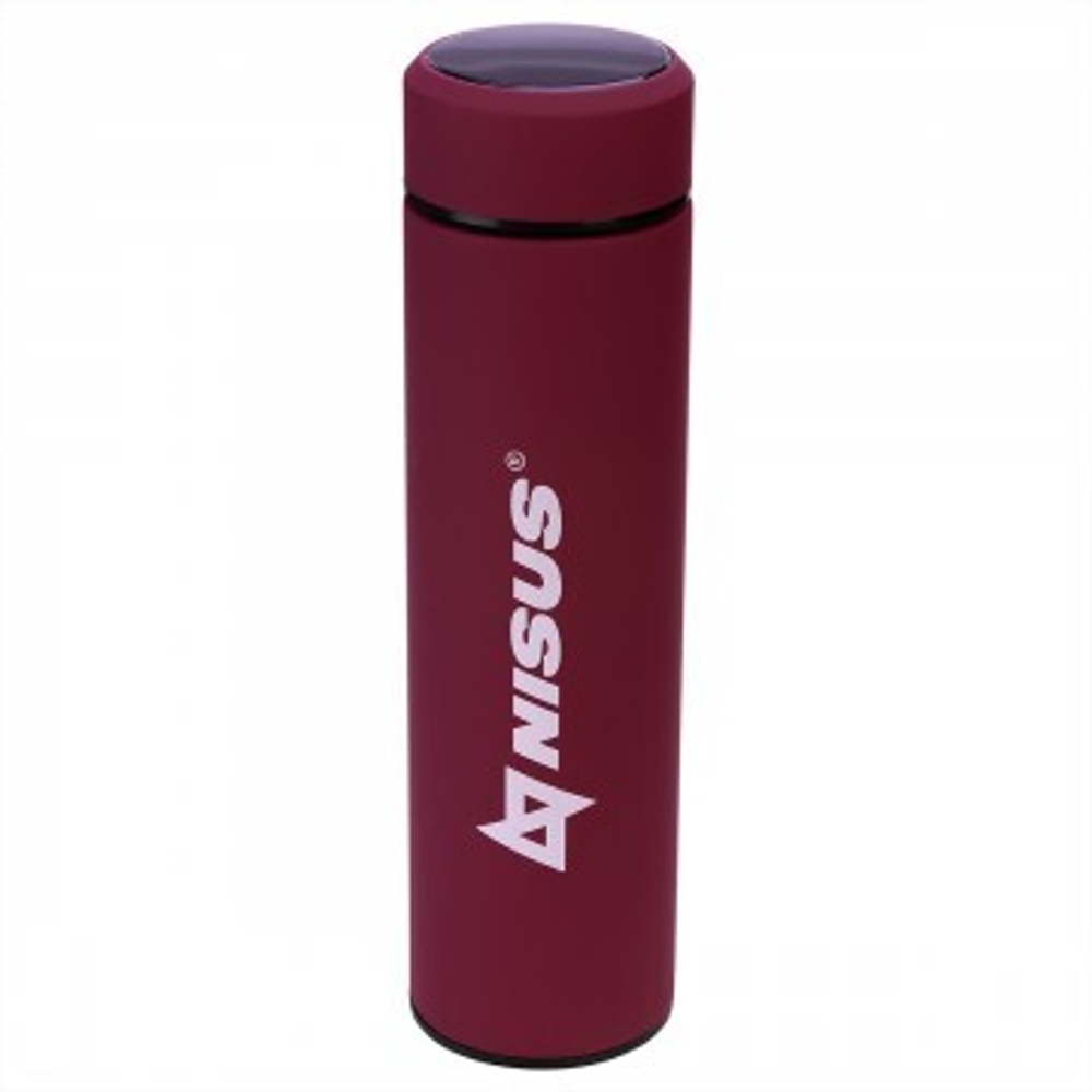 Термос NISUS 450 мл, с термодатчиком
