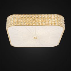 Citilux Портал CL324282 Люстра хрустальная Золото