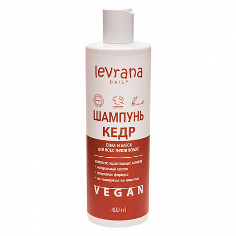Шампунь "Кедр", 400 мл (Levrana)