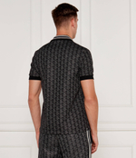 Поло Lacoste - черный(DH1417)