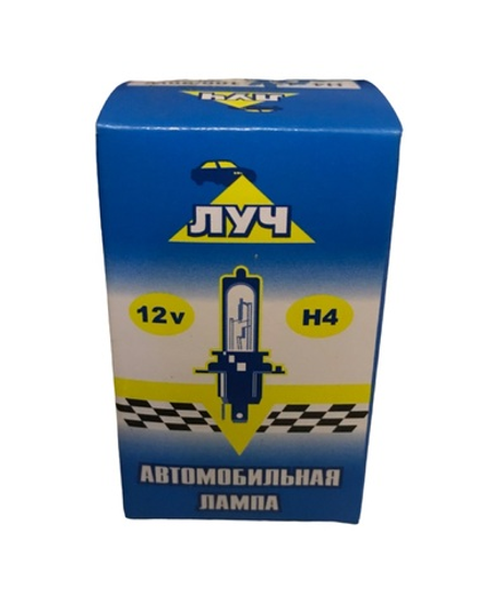 Автомобильная галогеновая лампа Луч KS Л-100/43 Н4 12V 100/90W