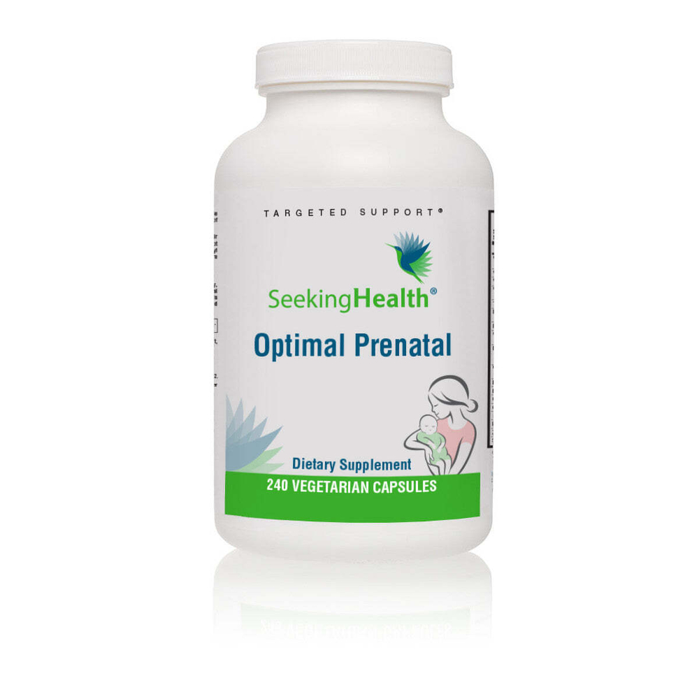 Optimal Prenatal 240 капсул Seeking Health