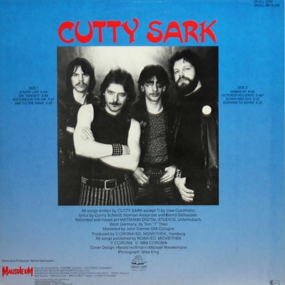 Cutty Sark / Die Tonight (LP)