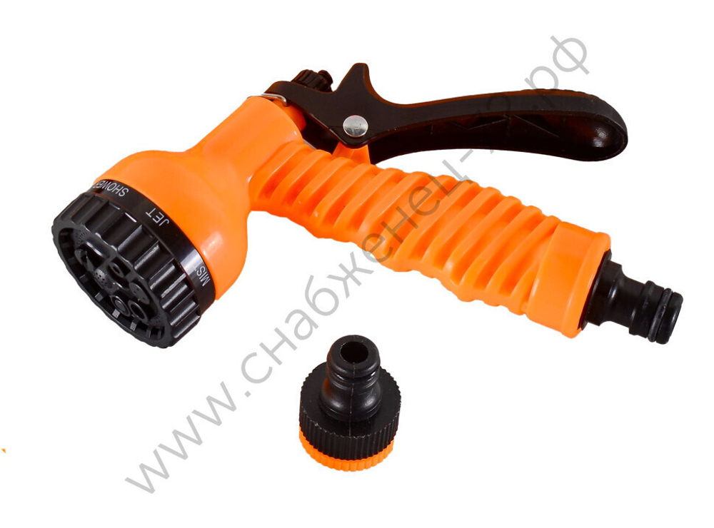 Набор для полива с растягивающимся шлангом 50м Вихрь