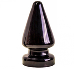 Анальная втулка гигант Black Magnum 23 см