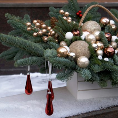 97. Большая новогодняя композиция