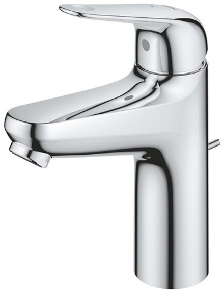 Смеситель для раковины GROHE Swift, однорычажный, 1/2″ размер M, хром (24329001)