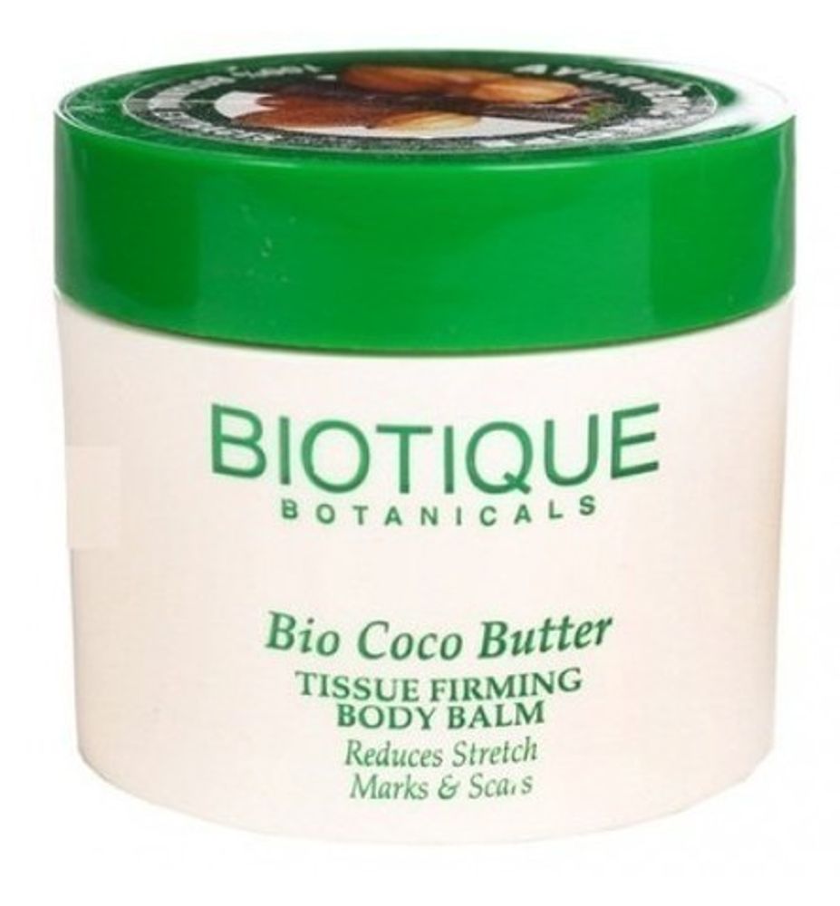 Бальзам для тела Biotique Bio Coco Butter Tissue Firming Body Balm Биотик Какао масло укрепляющий против растяжек 50 гр