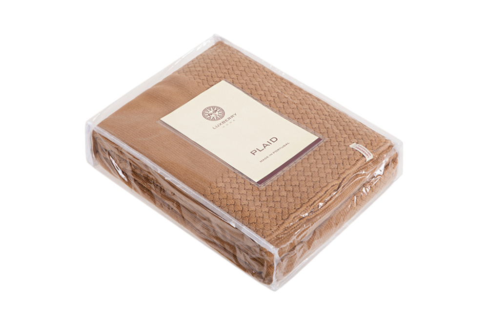 Плед 150х200 Luxberry Lux 59 бронзовый