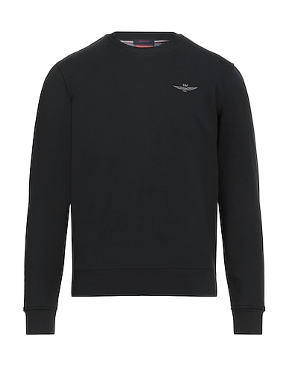 Свитшот муж. AERONAUTICA 1710 синий база лого(темно-синий цвет)