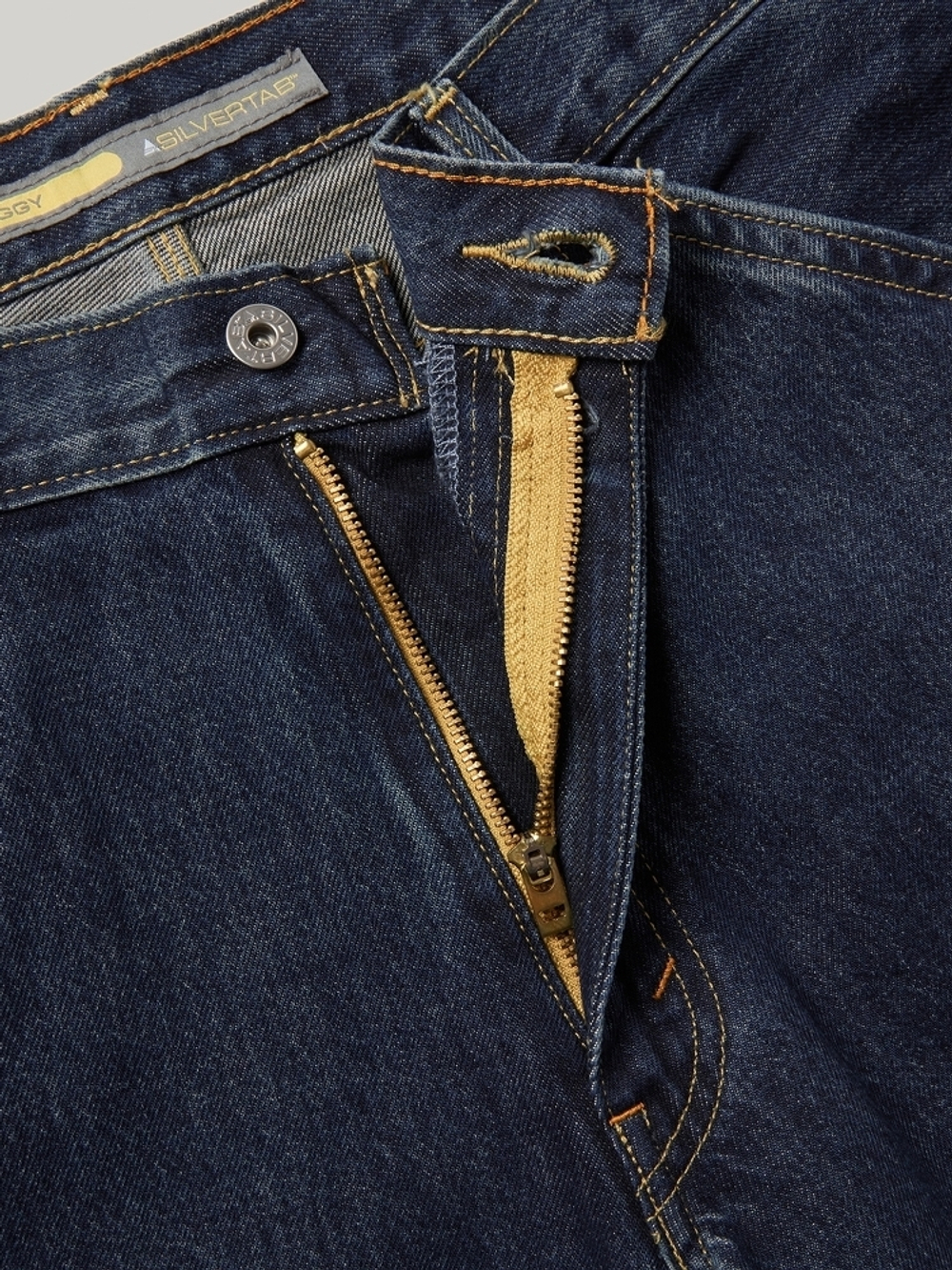 Мужские свободные прямые джинсы Levi's Silver Tab Baggy A7489-0005