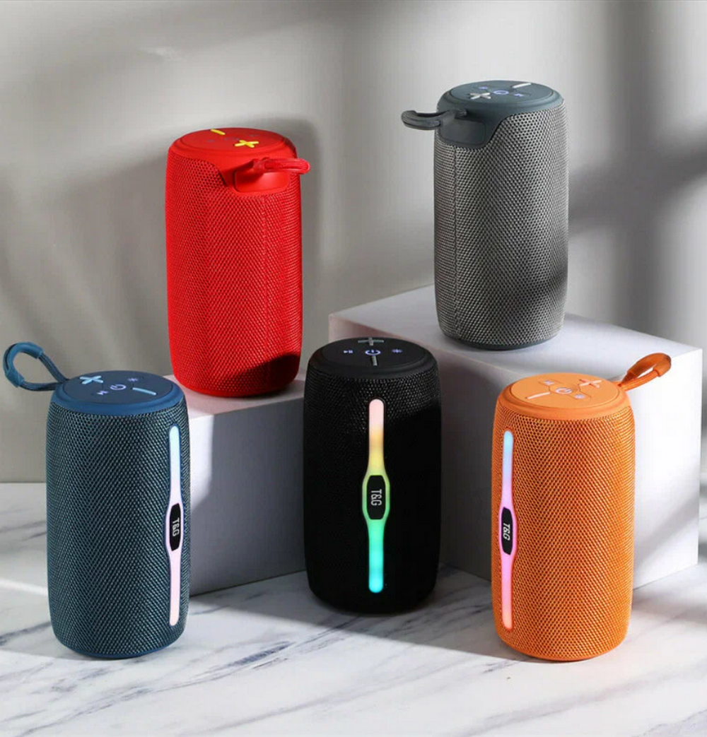 Беспроводная колонка TG-675 (8W TF USB FM) RGB Light