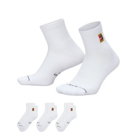Теннисные носки Nike Everyday Elevated Ankle 3P - white