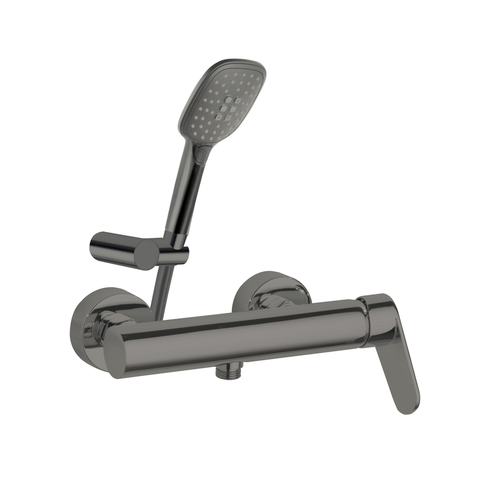 Смеситель для душа с душевым комплектом ALEXIA 360801Q3GR графит