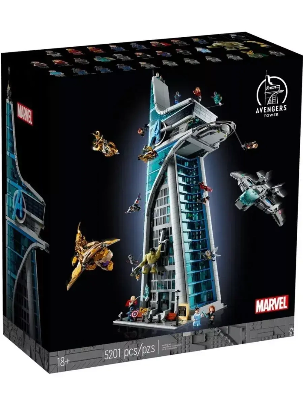 Конструктор Марвел Башня Мстителей 5201 деталь