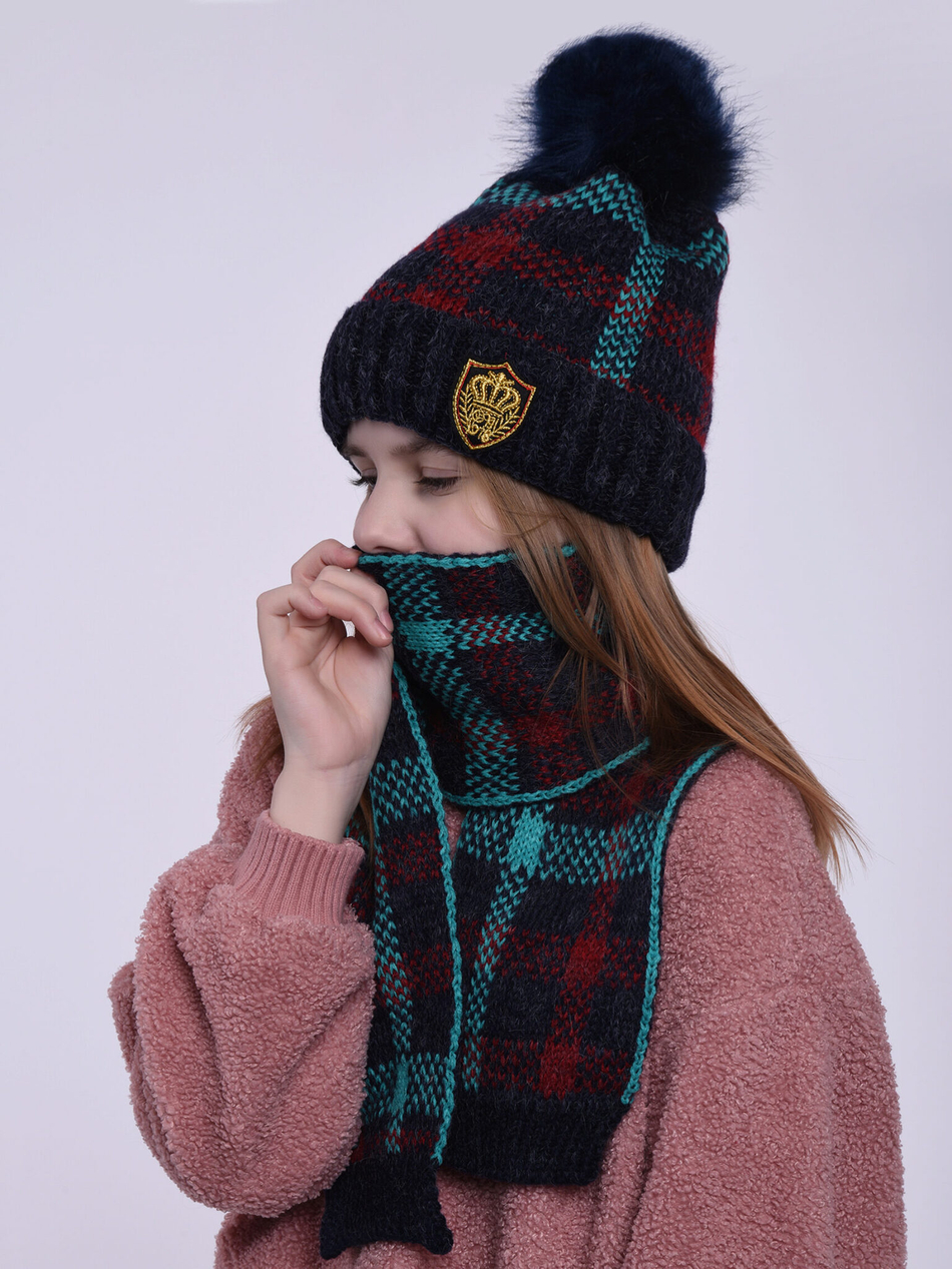 Комплект детский (Шапка+Шарф)