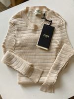 Новый шелковый свитер Fendi, S
