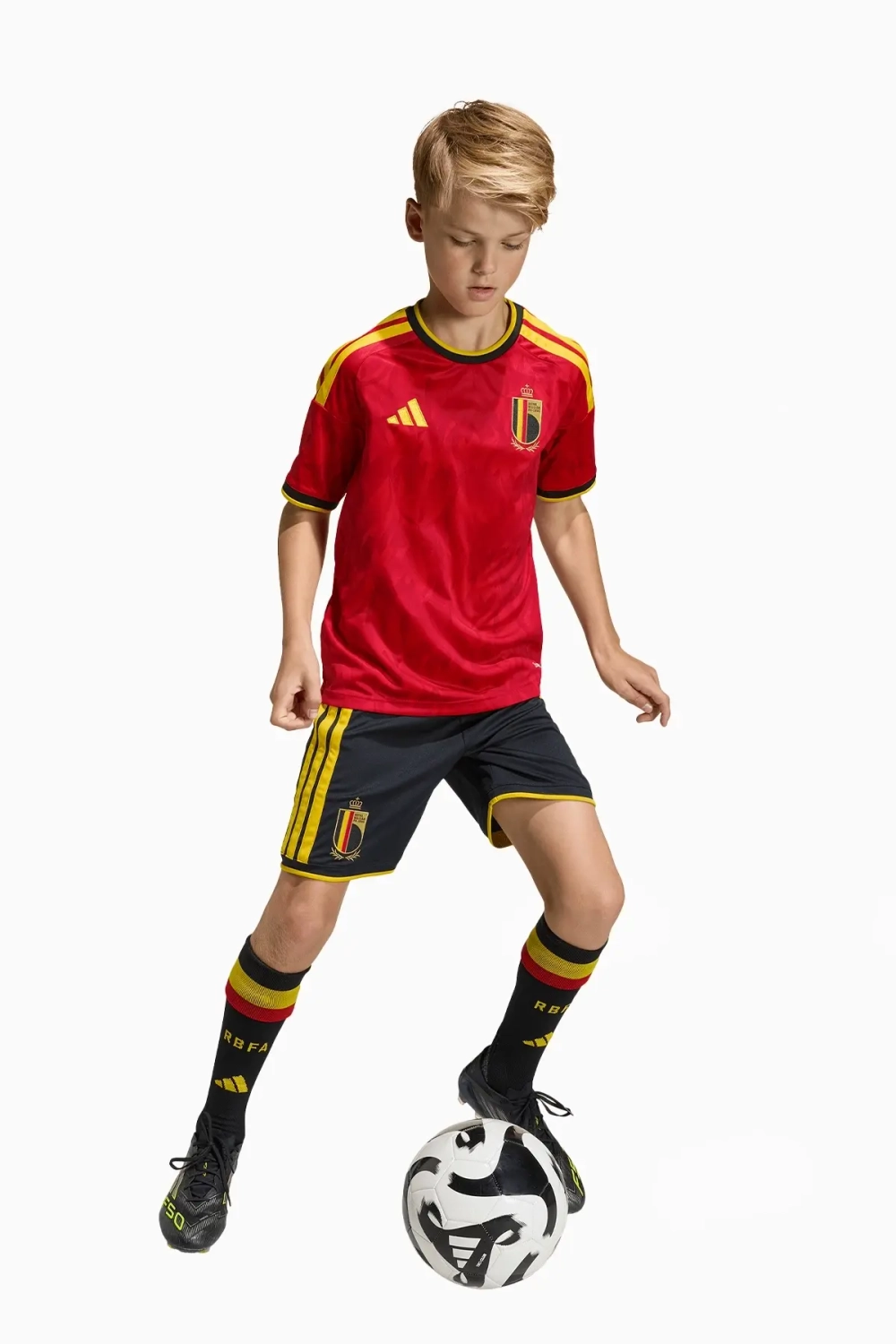 Футболка adidas Belgium 2026 Home Junior - красный