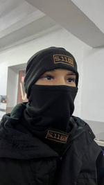 ФЛИСОВЫЙ ШАРФ-ТРУБА 5.11 ЧЁРНЫЙ