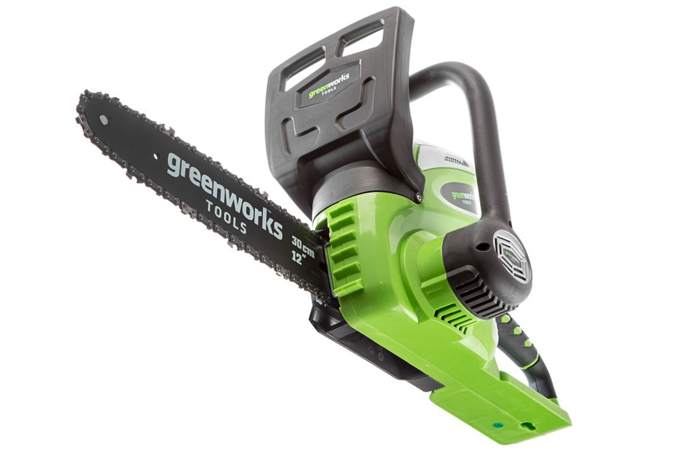 Цепная пила аккумуляторная Greenworks G40CS30, 40V, 30 см, без АКБ и ЗУ