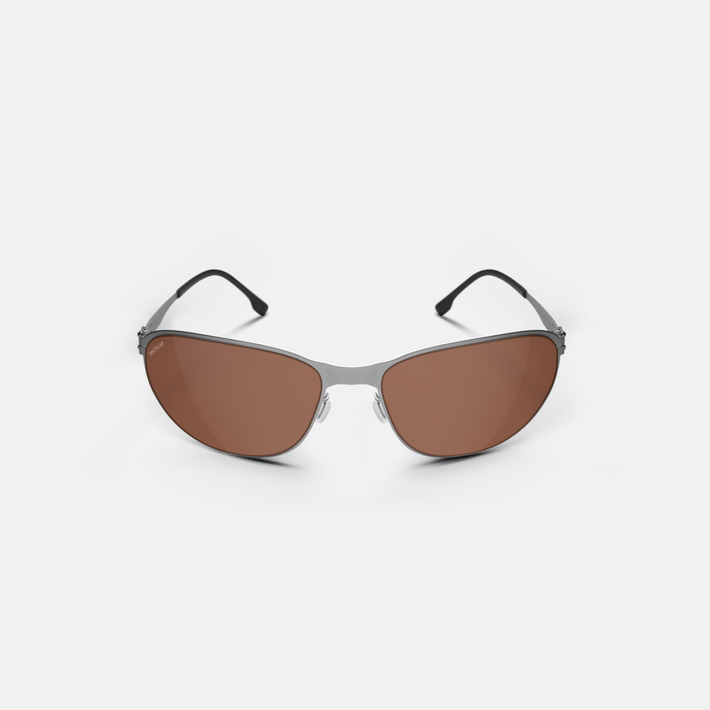 Очки WHITELAB Arc Silver/Brown S3