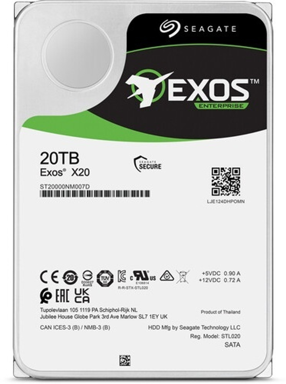 HDD Seagate ST20000NM007D 20000 ГБ