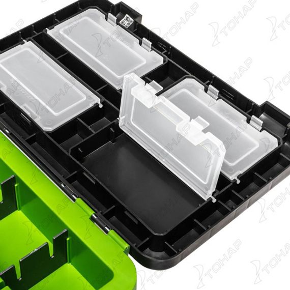 Ящик рыболовный зимний SHARK салатовый (HS-IB-19-SHG) Helios