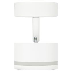 Светильник настенно-потолочный спот ЭРА OL52 WH под лампу GX53 белый IP20