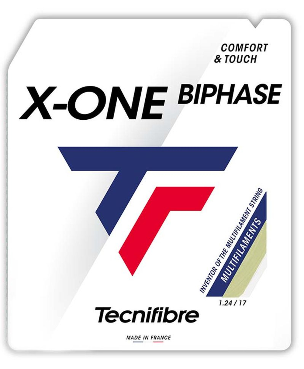 Теннисные струны Tecnifibre X One Biphase (12 m) - натуральные